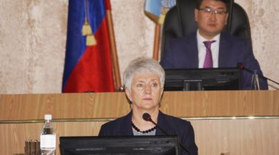 Выступление Алены Казанцевой на сессии