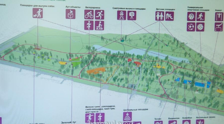 В мэрии Барнаула назвали цену первого этапа возрождения Юбилейного парка