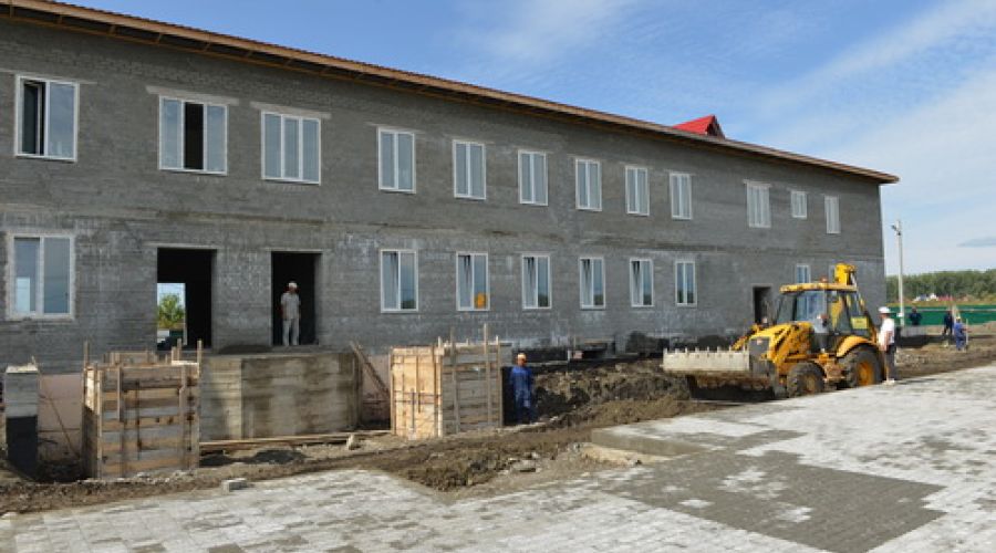 Стройка в микрорайоне Алгаир-2