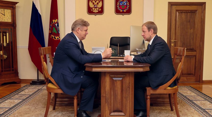 Анатолий Серышев и Виктор Томенко