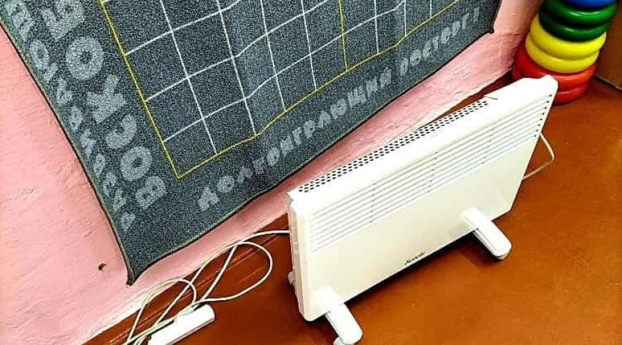 Температуру поддерживают только благодаря обогревателям