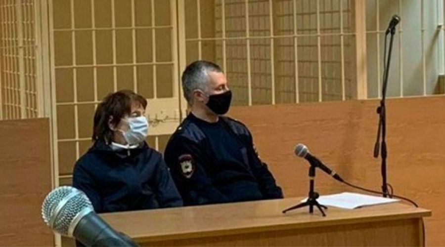 Елена Кохал в зале суда