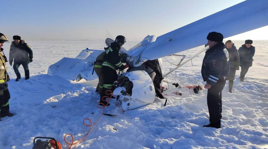 В Алтайском крае разбился легкомоторный самолет (обновлено)