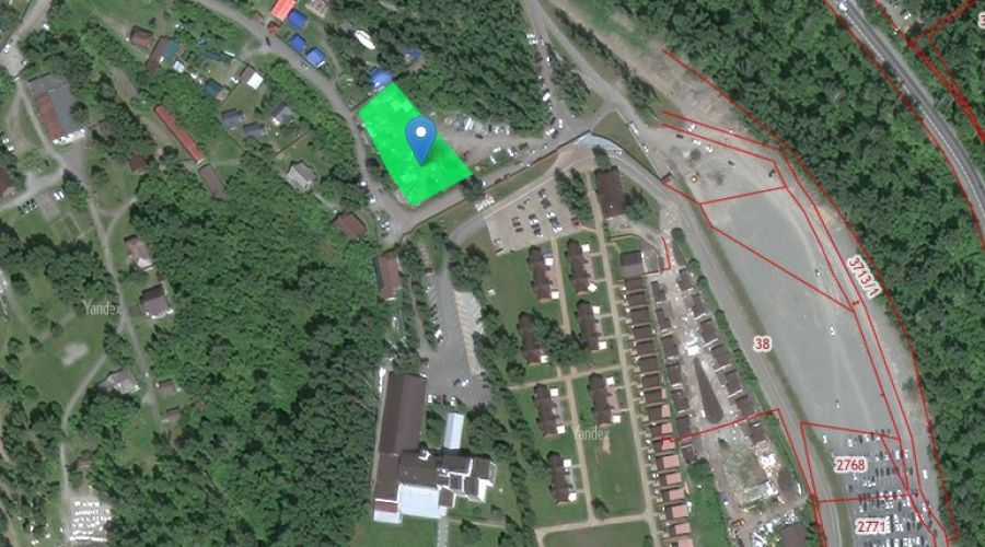 Выставленный на торги участок