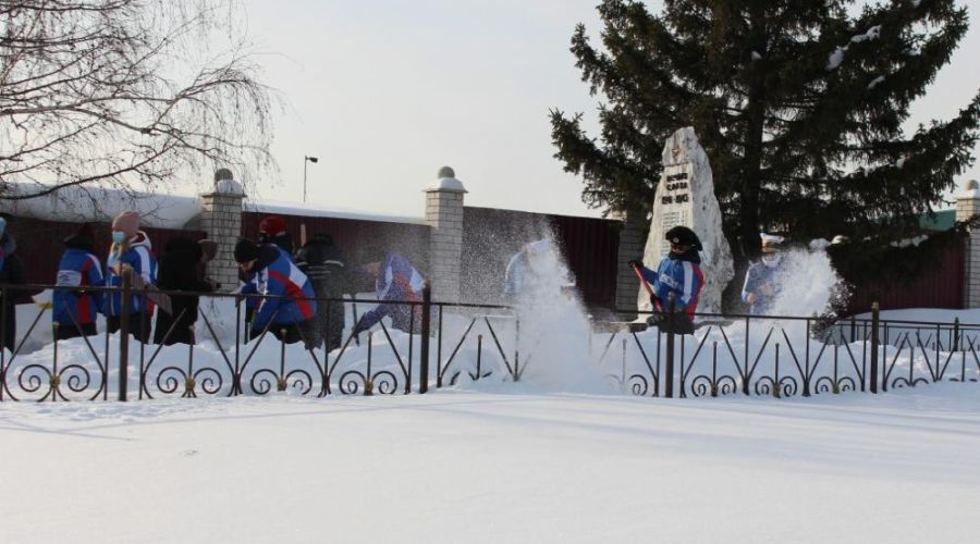 «Снежный десант» в Барнауле в 2021 году