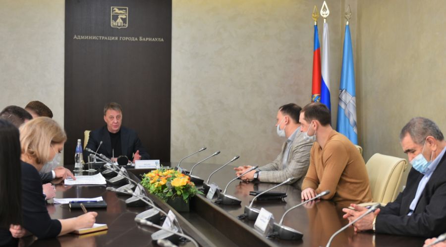 Совещание в мэрии