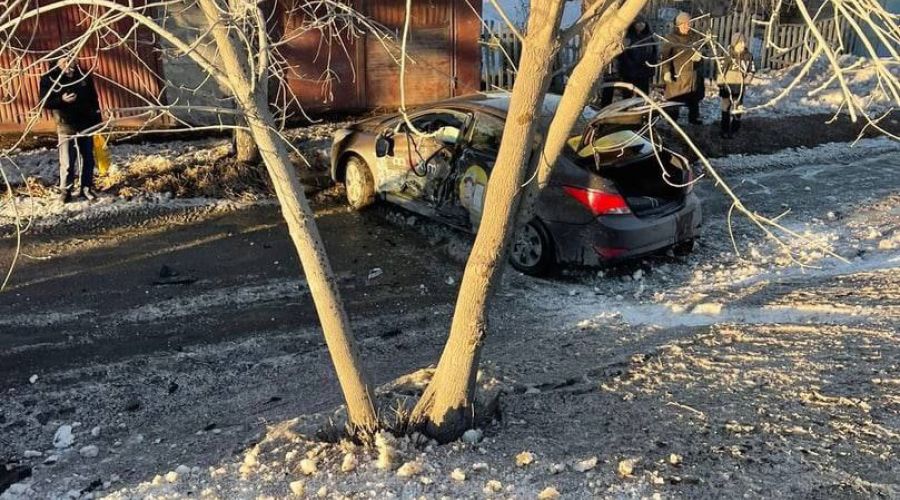 Женщина и семилетний ребенок погибли в ДТП с такси на Павловском тракте в Барнауле<span style=