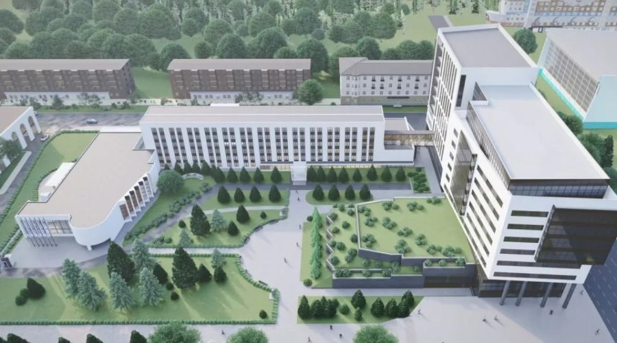 Градосовет одобрил составленный с огрехами проект корпуса АлтГУ на месте сквера у площади Сахарова