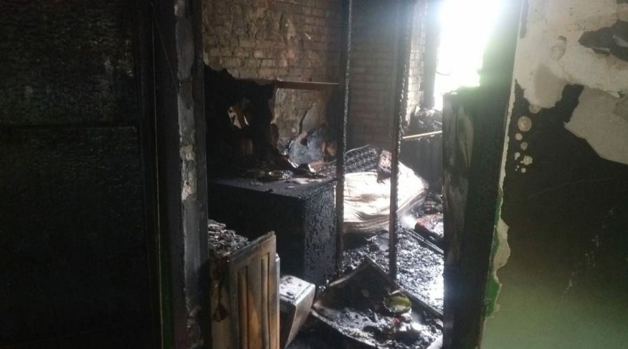 Последствия пожара в квартире