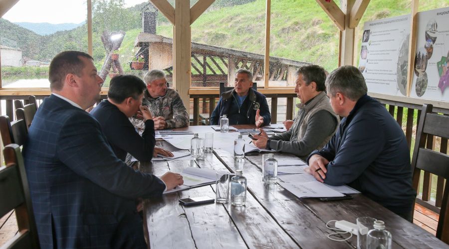 Президент Татарстана решил разводить на Алтае снежных барсов