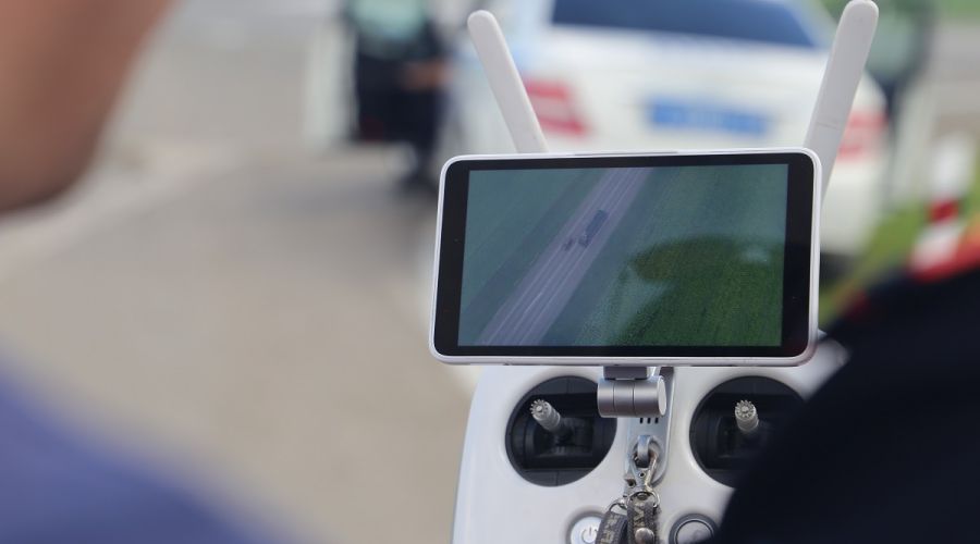 За соблюдением ПДД на федеральных трассах в Алтайском крае начали присматривать с небес