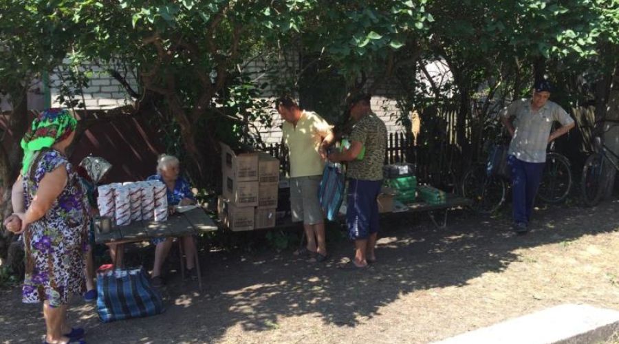 В ЛНР начали выдавать гумпомощь от Алтайского края
