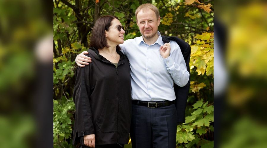 Виктор Томенко с супругой