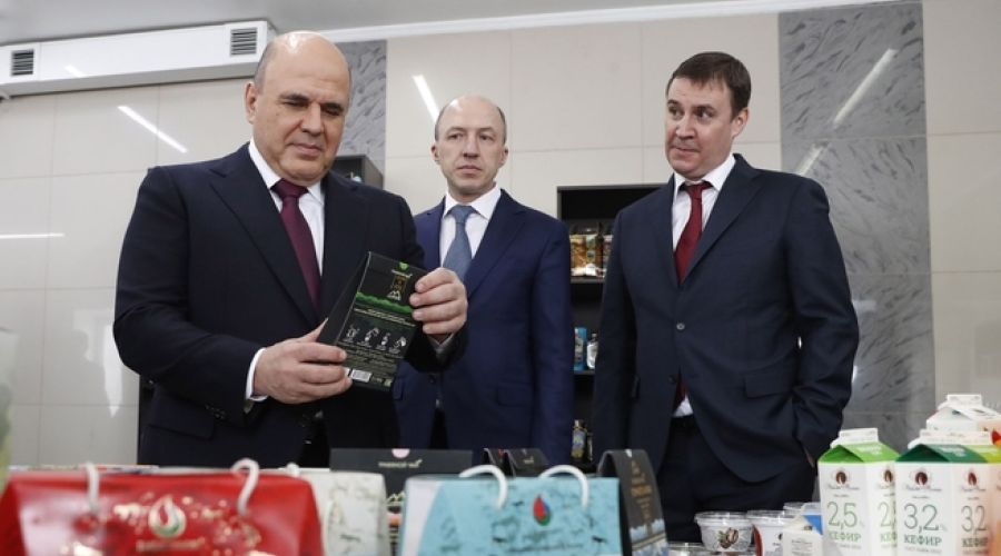 Визит Михаила Мишустина на Алтай в 2021 году