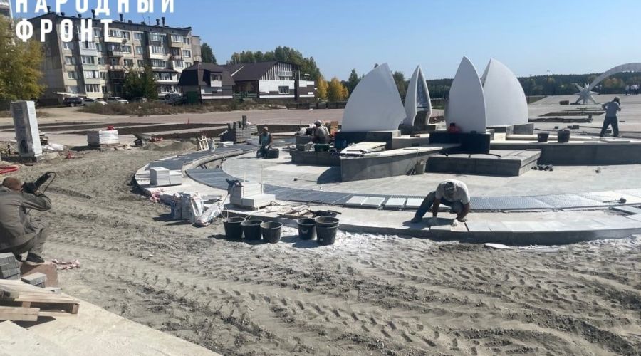«Вечный август»: ОНФ с иронией отнесся к срыву сроков обустройства фонтана в Бийске после обещаний чиновников