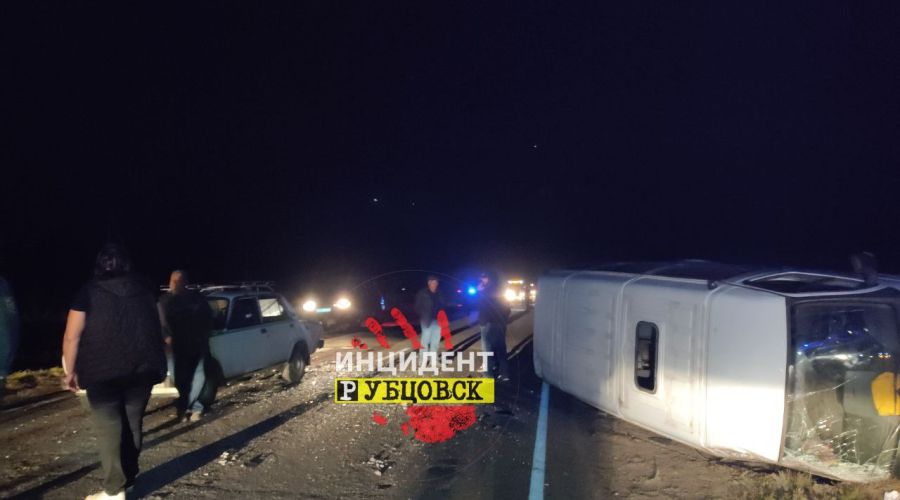 В Рубцовском районе жертву ДТП трижды переехали разные автомобили