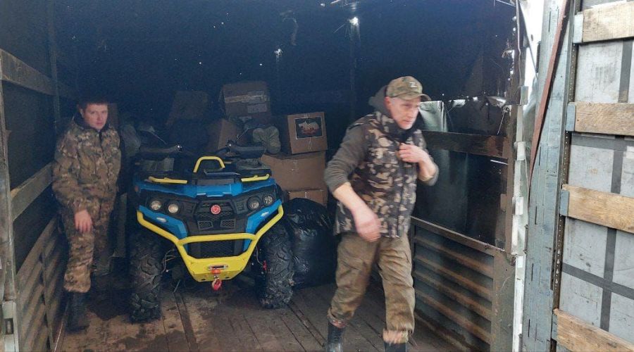 Алтайские власти отправили мобилизованным в зону СВО квадроциклы и вещи на зиму
