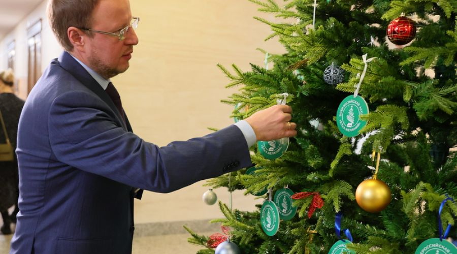 В духе времени: алтайская «елка желаний» исполнит мечты детей из Славяносербского района ЛНР