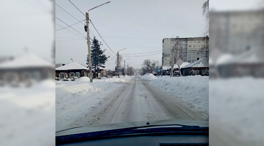 Дорога из двухполосной стала однополосной