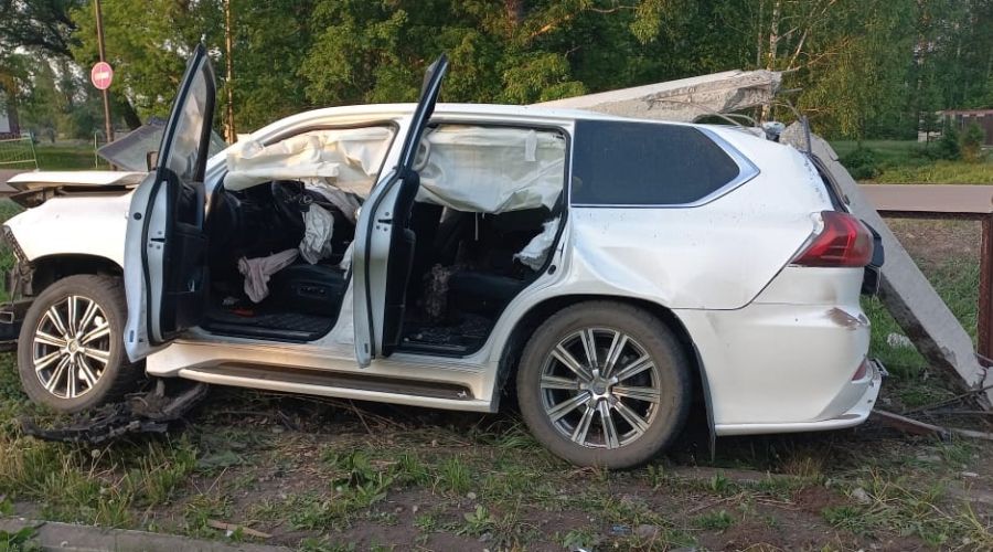 На этом Lexus «прощенный» бизнесмен перевозил тушу лося