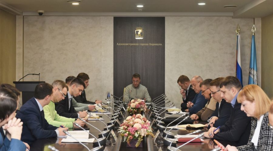 На субботнем совещании в мэрии Барнаула