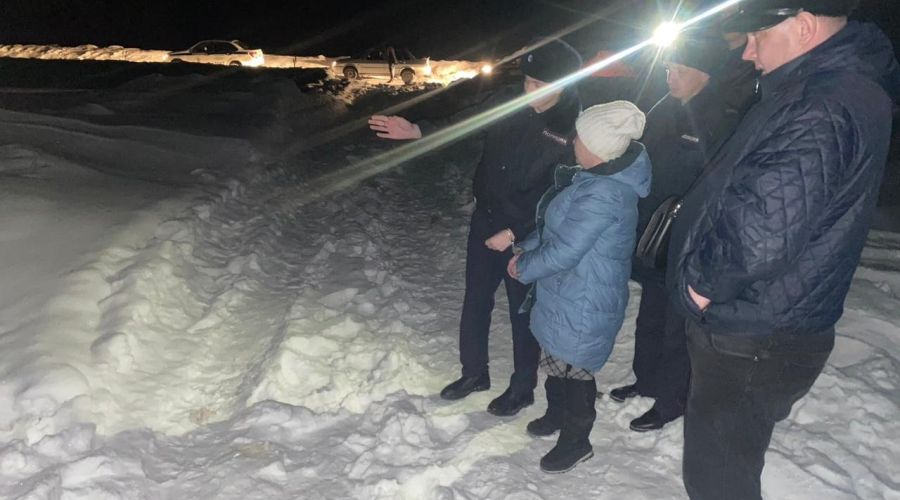 Проведение следственных действий с матерью погибшей девочки