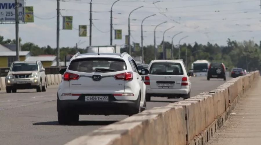 Коммунальный мост в Бийске