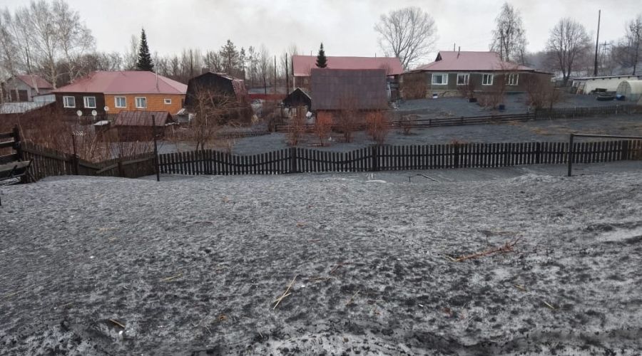 Такие фото из Змеиногорска прислали земляки Сергею Писареву