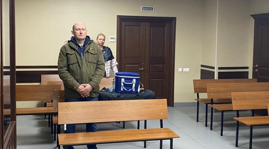 Алексей Городов на оглашении приговора