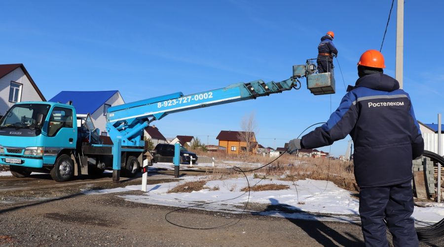 «Ростелеком» построил скоростные линии связи в десяти селах Алтайского края