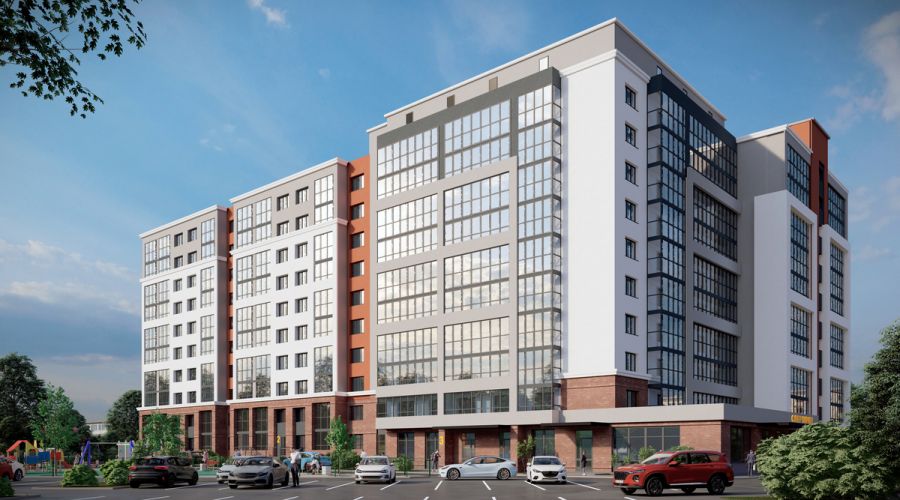 Барнаульский застройщик возводит в центре Белокурихи многоквартирный дом с видами на горы