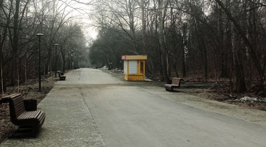 В Барнауле совет парка «Юбилейный» возмутился установленному здесь киоску