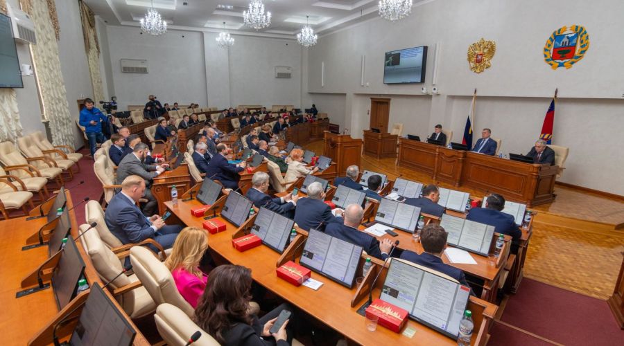 Дружины на границе, «дети войны» и собаки: алтайские депутаты готовятся к «отчетной» майской сессии