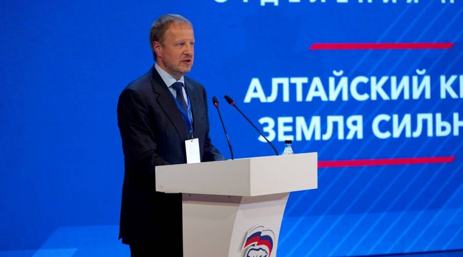 «Единая Россия» выдвинет Виктора Томенко на пост губернатора Алтайского края по итогам праймериз