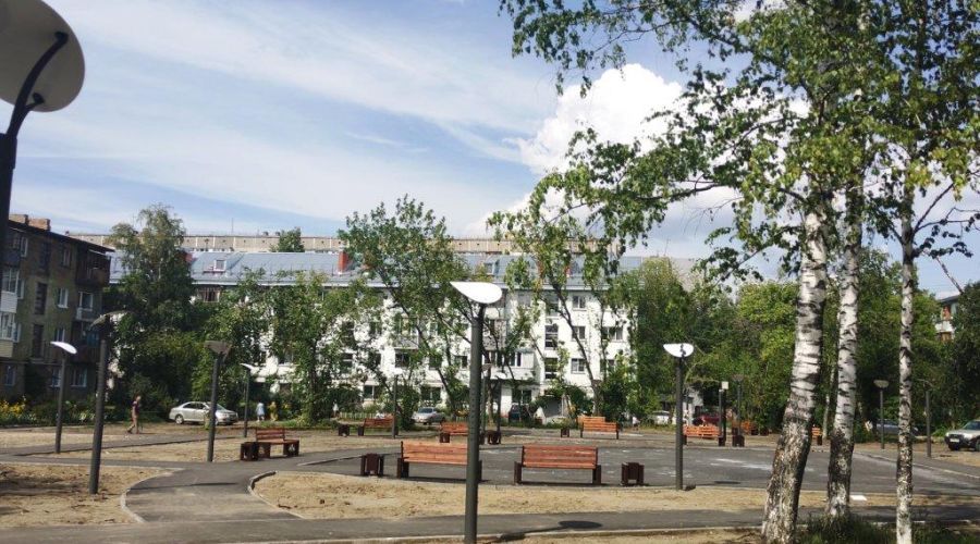 Подрядчик завершил благоустройство зеленой зоны в Бийске после вмешательства прокуратуры