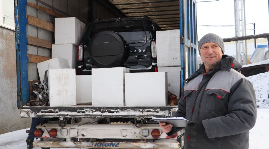 Очередной гуманитарный груз для детей и солдат отправили из Алтайского края на Донбасс