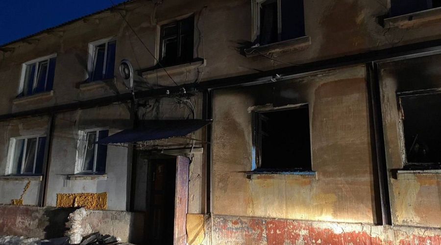 «Локальный» режим повышенной готовности ввели после пожара в барнаульской двухэтажке