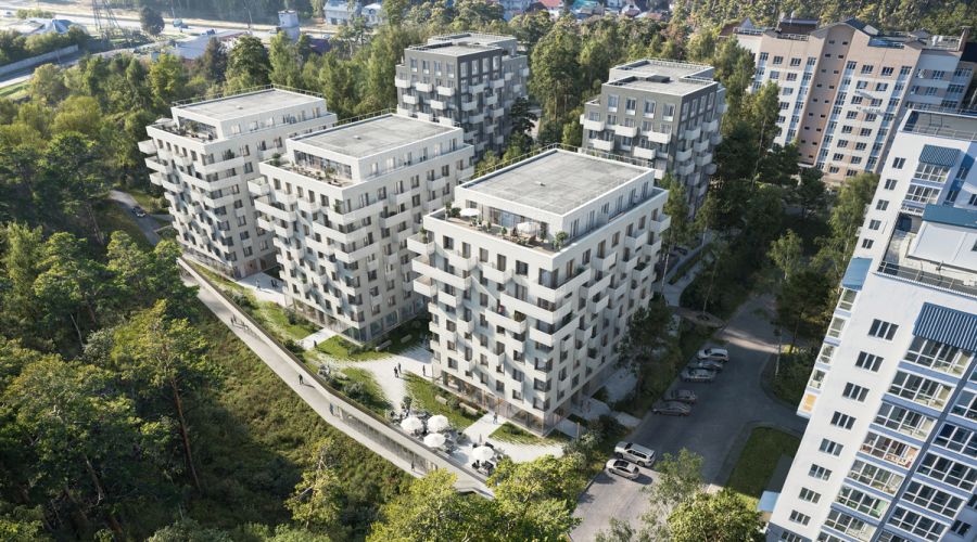 Барнаульский застройщик воплощает в жизнь идею эстетичного жилого квартала с комплексной инфраструктурой