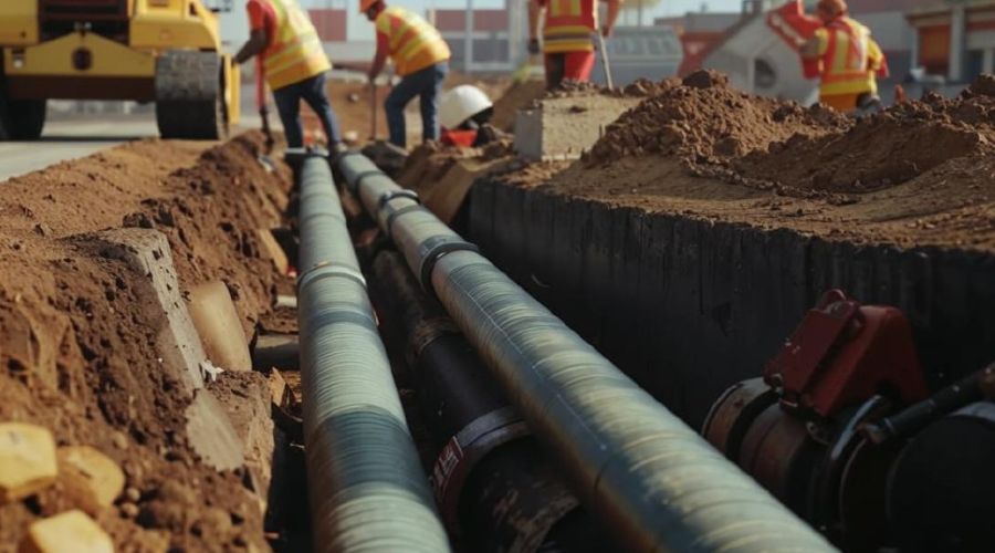 Жители райцентра Михайловское уже неделю ждут починки центрального водопровода