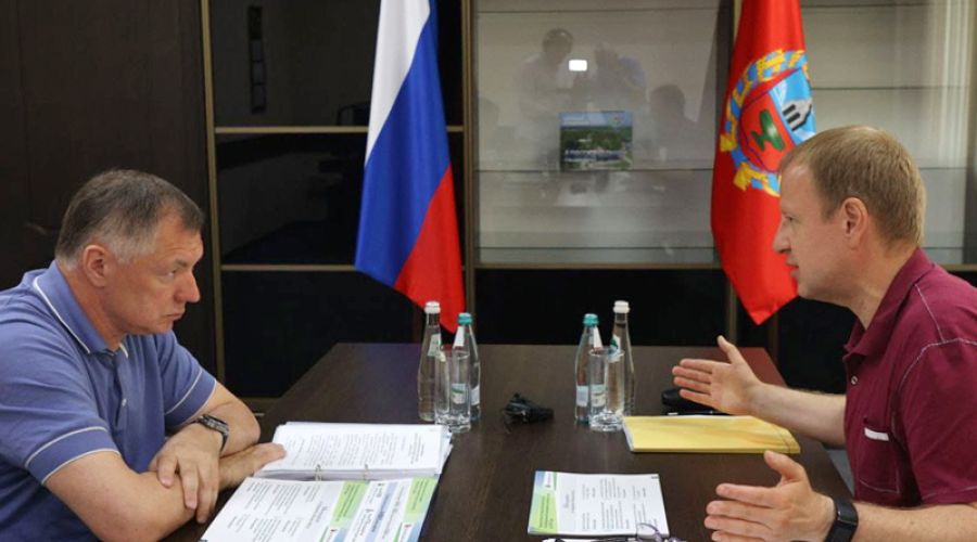 Алтайский губернатор обсудил развитие края с вице-премьером РФ