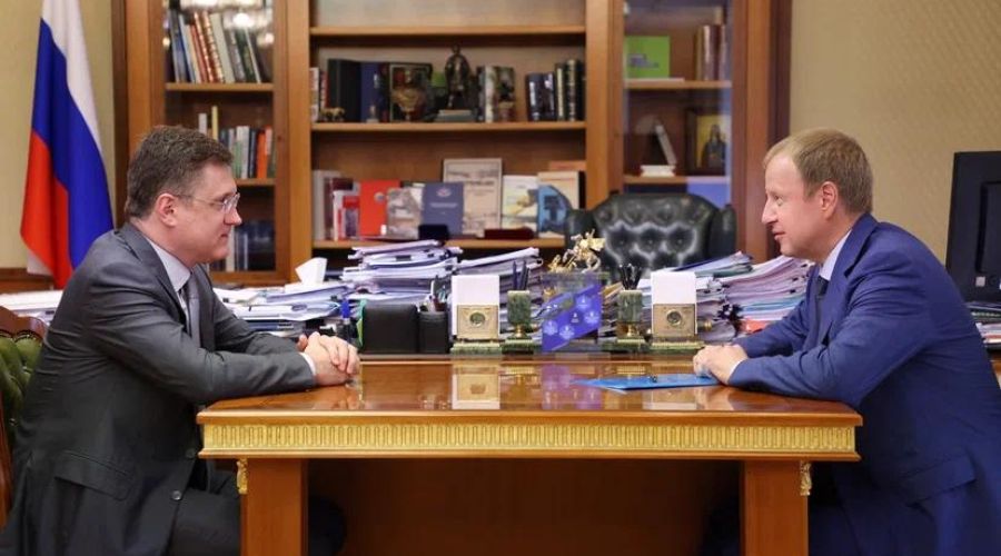 Губернатор Алтайского края рассказал о встрече с вице-премьером РФ Александром Новаком