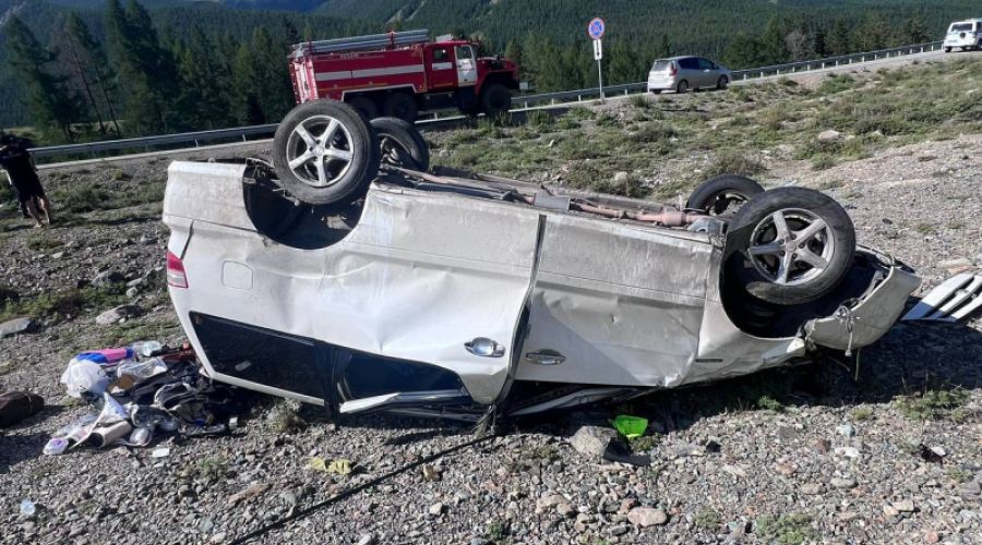 Два жителя Монголии погибли в ДТП на алтайской трассе
