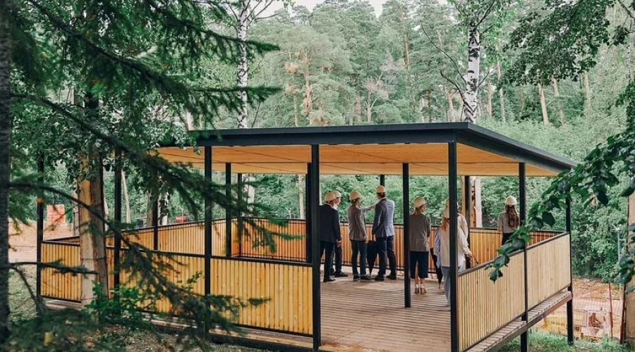 Вышка стала лучшей стройплощадкой в Барнауле