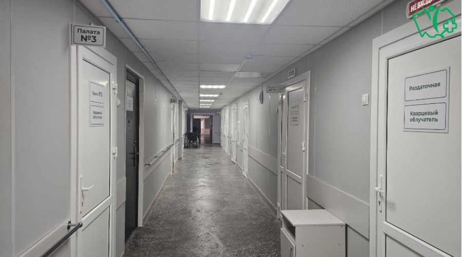 Пострадавшую от пожара центральную горбольницу Бийска капитально отремонтировали