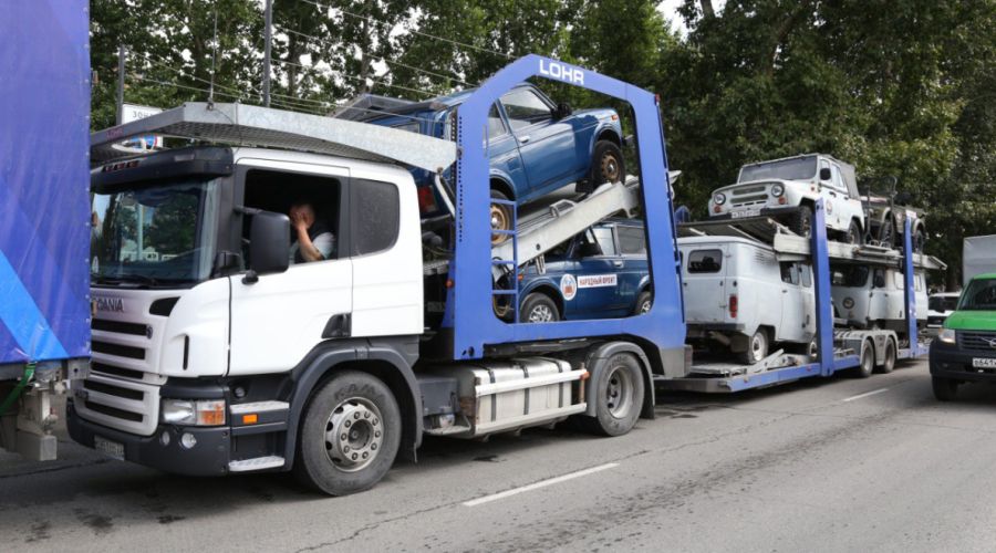 Из Барнаула в ЛНР отправили 19 тонн гуманитарного груза