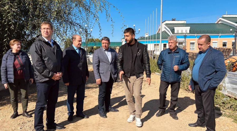 Краевая делегация не увидела проблем в ходе работ по благоустройству Рубцовска