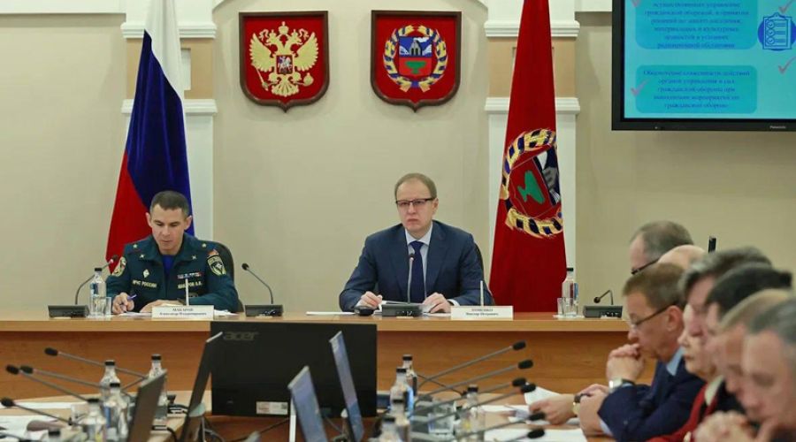 В Алтайском крае стартуют штабные учения по гражданской обороне