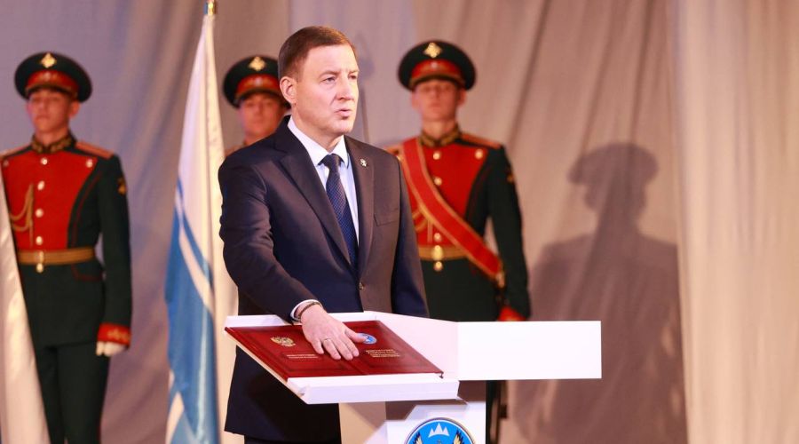 Андрей Турчак официально вступил в должность главы Республики Алтай