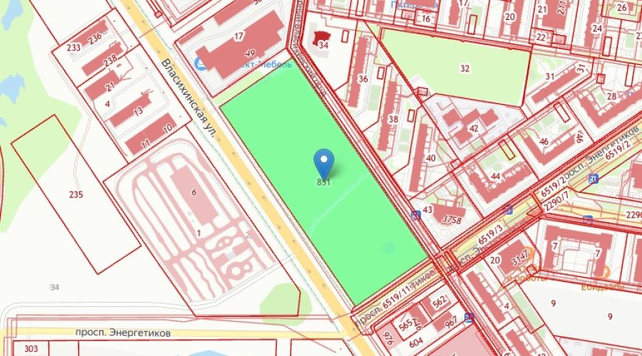 В Барнауле для строительства спортобъекта предлагают участок размером с девять футбольных полей