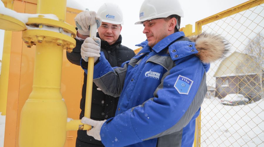 В Бийском районе в рамках программы догазификации запустили распределительные газопроводы